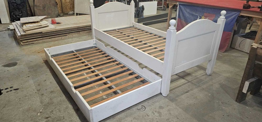 Pat extensibil lemn masiv