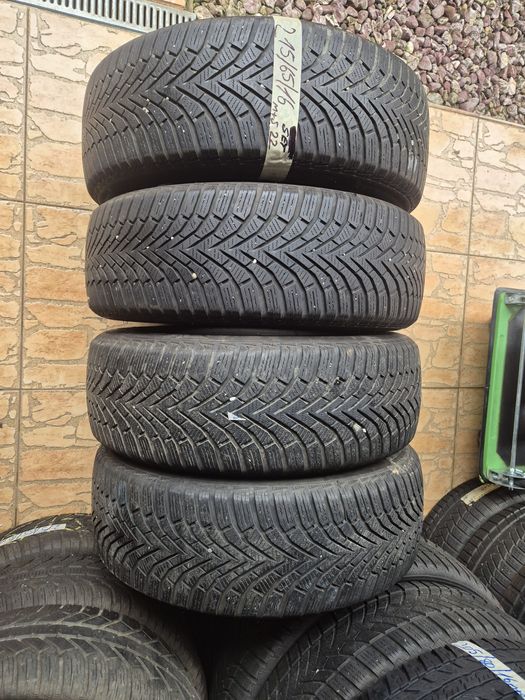 Vând cauciucuri 215/65/16 M+S set complet //dot 2022// imp Germania