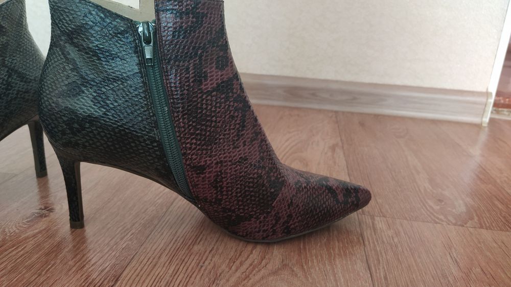 Шикарные ботинки кожаные