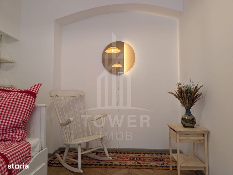 Garsoniera de inchiriat central pet friendly