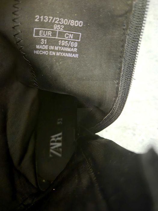 Cizme piele Zara fete 31
