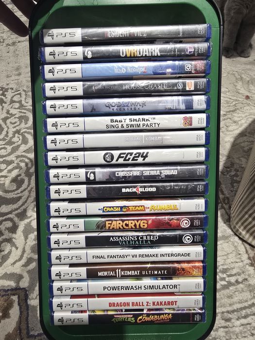 Ps5 учун янги дисклар очилмаган