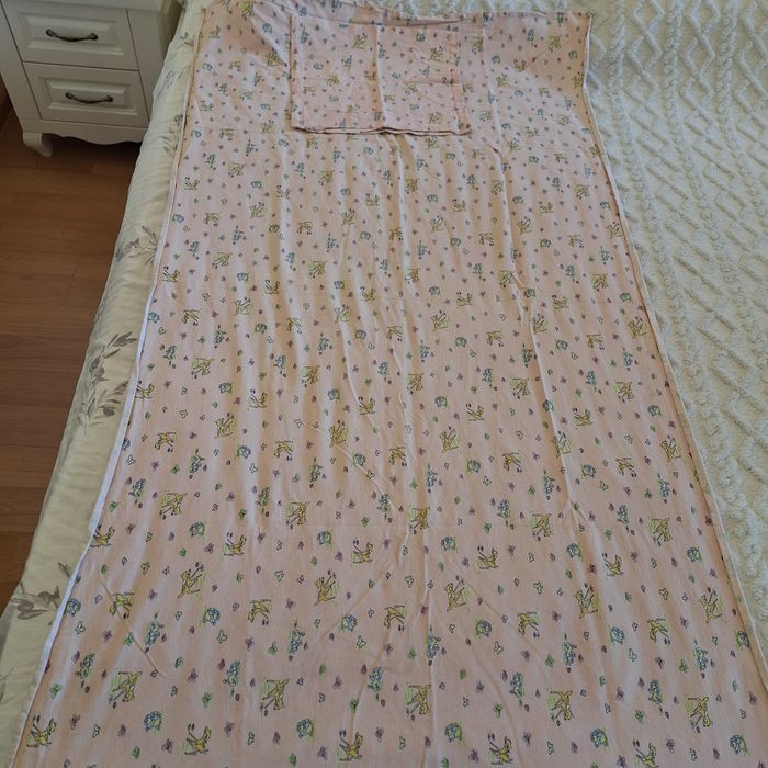 Детски чаршаф за кошара и калъфка