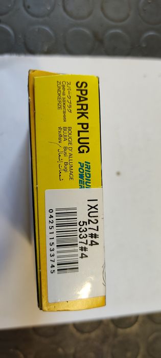 Запалителни свещи Денсо и Бош , Denso iridium power IXU27 , bosch YR6D