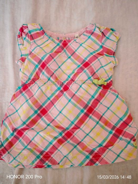 Бебешки летни дрехи за момиче 68/74