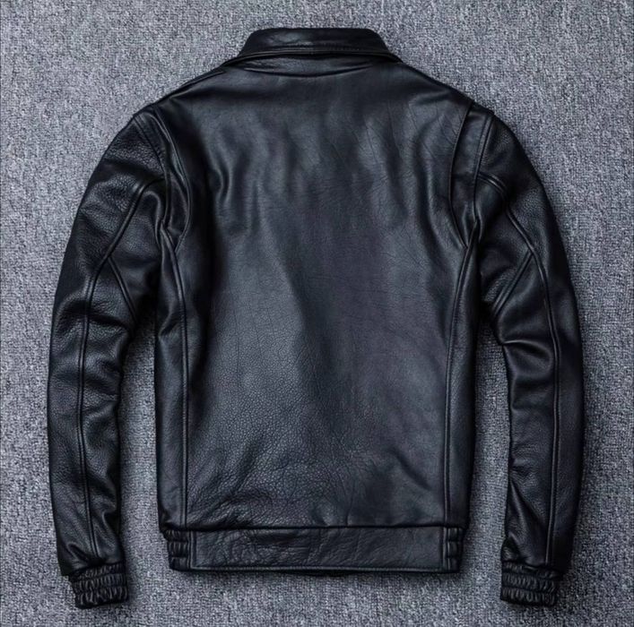 Натуральные кожаные куртки, производство Китай, качество отличное,