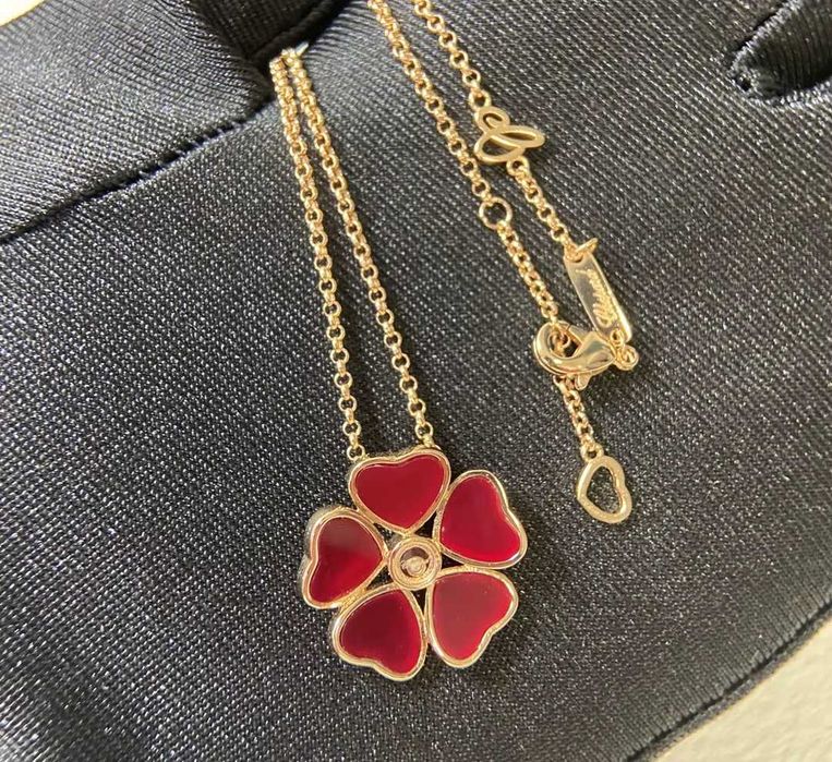 Chopard Happy Hearts оригинално колие