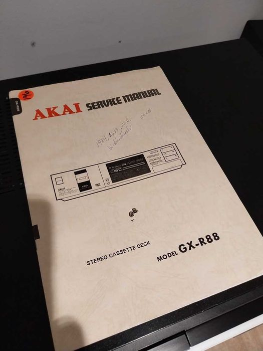 AKAI GX R-88 si GX-F95, Manuale de utilizare si service, originale
