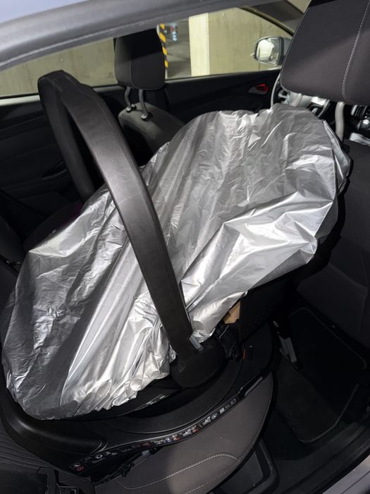 Vand scaun auto Britax Römer tip scoica 0-15 luni cu baza isofix inclusa, baby-safe pro, warm caramel