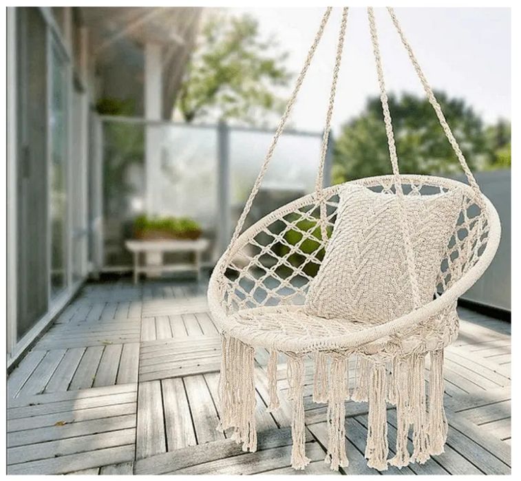 Градинска люлка бяла или черна