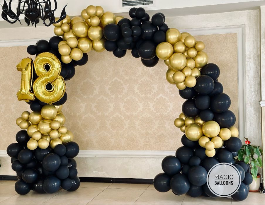 Decor baloane botez/nunta/aniversari