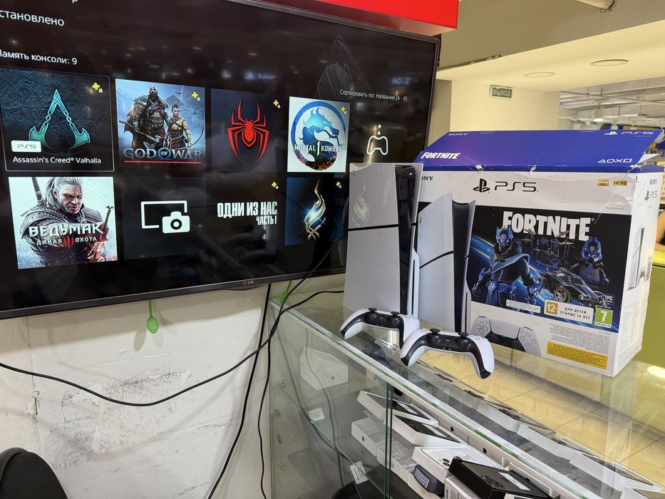 Sony PlayStation Slim с дисководом