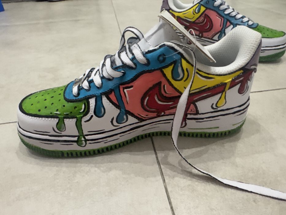 Custom Nike Air Force. 38/24см