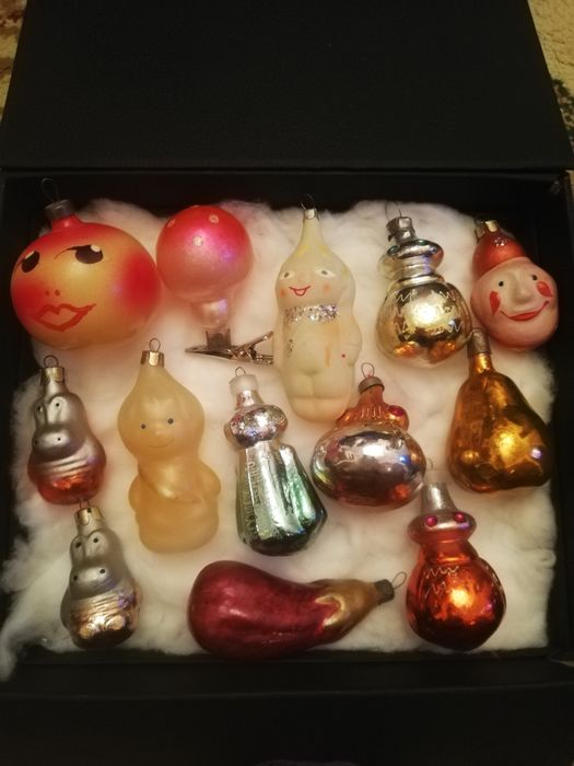 Игрушки елочные советских времен