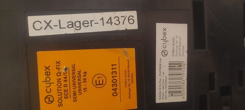 Scaun auto isofix  Cybex Q Fix