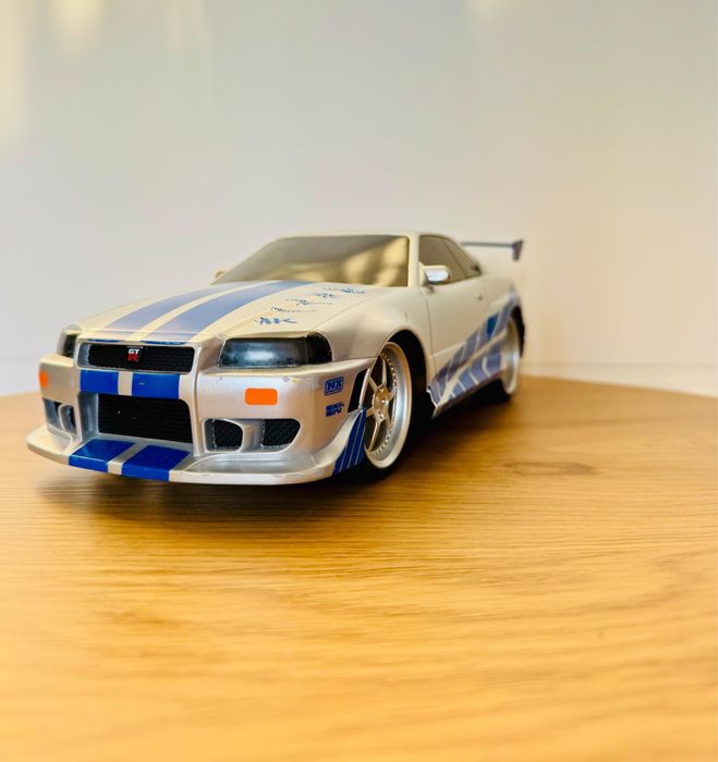 Кола с дистанционно, Jada, Fast And Furious, Nissan Skyline GTR