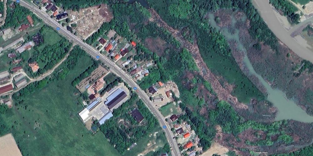 Teren 1532 mp , Dambovita- Bilciuresti stradal cu utilitati