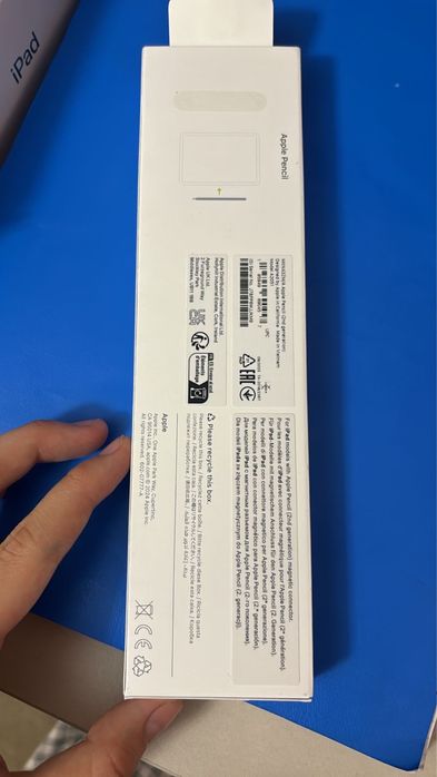 Стилус Apple Pencil 2nd Generation