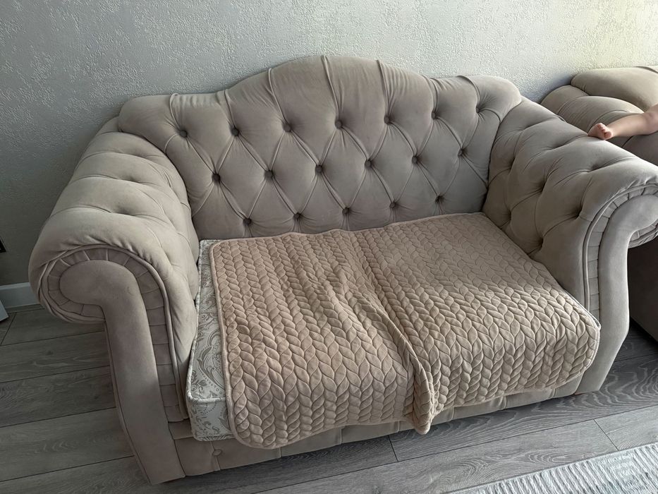 Диван 3+2+1 в отличном состоянии