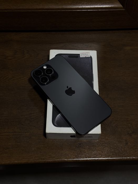 Iphone 15 ProMax Black Titanium 256gb