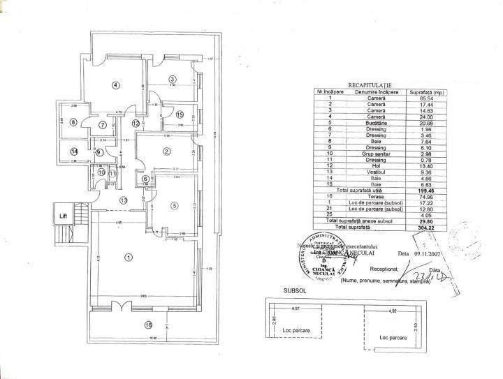 Apartament cu 4 camere si vedere panoramica spre lac