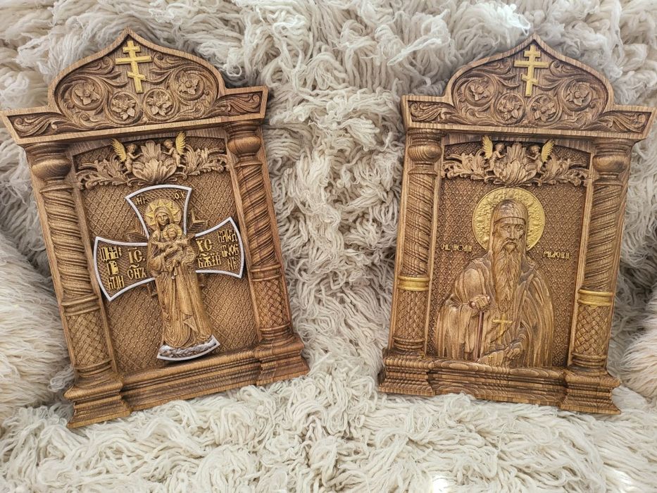 Дървени икони..От бук