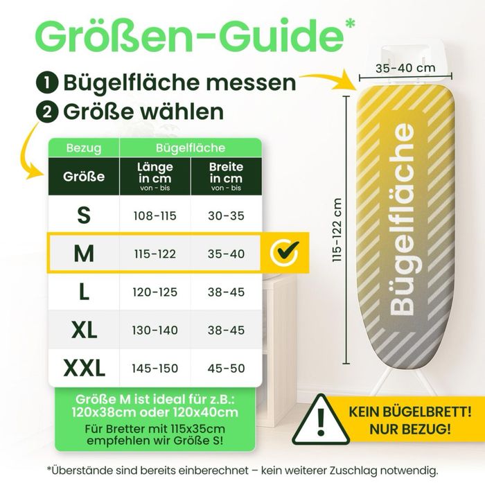 Husă masă de călcat 120x40 cm SimplySmooth Premium*