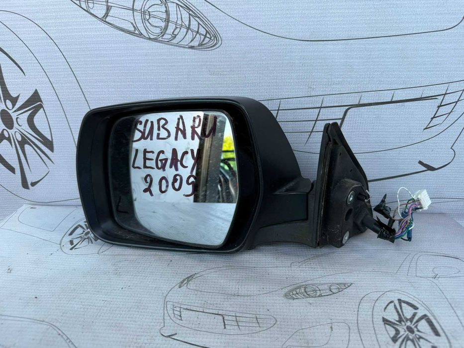 Oglindă Retrovizoare Stânga 9 Pini Subaru Legacy 91036AJ030 / [2007-2009] / (5C3)