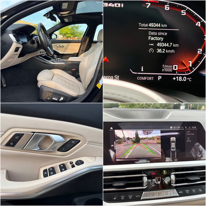 Bmw M340i RWD •Trapa •Navi • 49.500km •Istoric