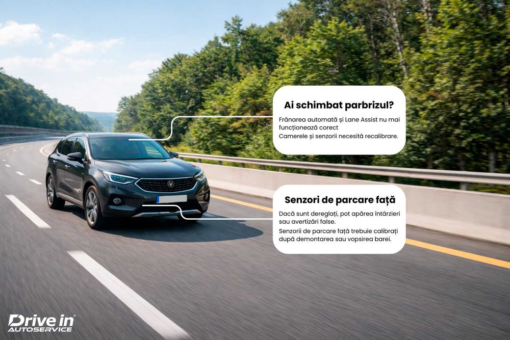 Calibrare Radar, Distronic, Camere, Senzori, ADAS, ACC