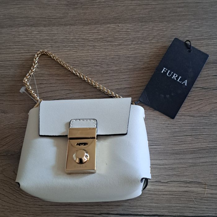 Furla 1927 Croocbody Mini дамска кожена чанта