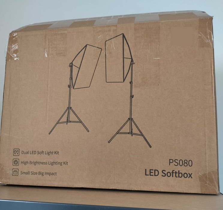 Kit de iluminare softbox