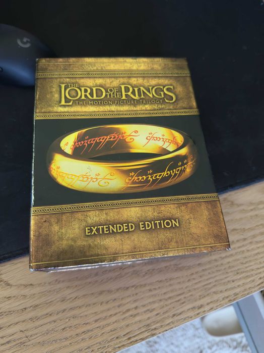 The Lord of the Rings - Trilogy Blu Ray - Extended Edition Gold Box set