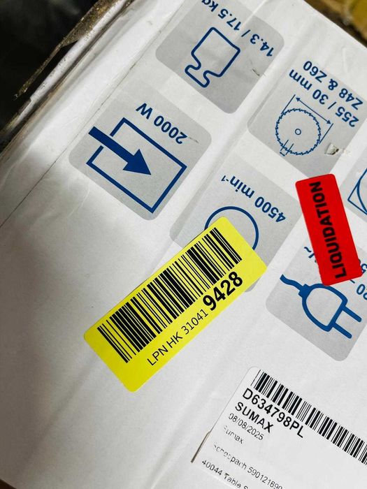 Fierăstrău circular Scheppach HM254, 2000 W, Ø255 mm