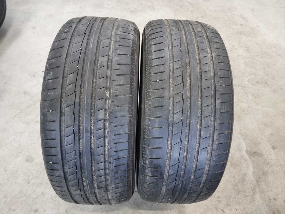 2 Anvelope VARA 215.55.16 "Yokohama" ; stare buna