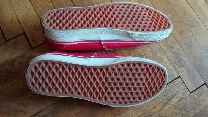 Vans гуменки червени, номер 38 ,uk 5 - унисекс