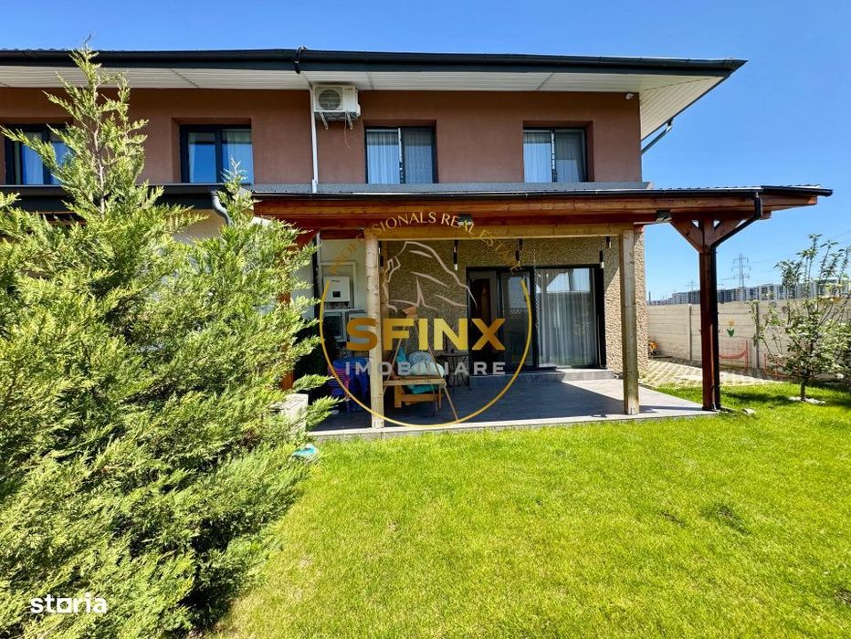 Casa tip duplex | 4 Camere Berceni | Curte individuala | Panouri fotov