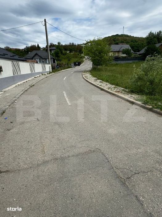 Teren 2900 mp, la strada asfaltata, utiltati -Ocna Dej