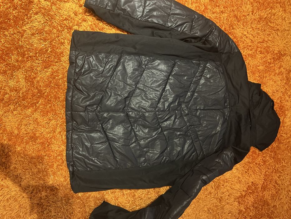 Мъжко черно зимно яке 8848 attitude с естествен пух и пера