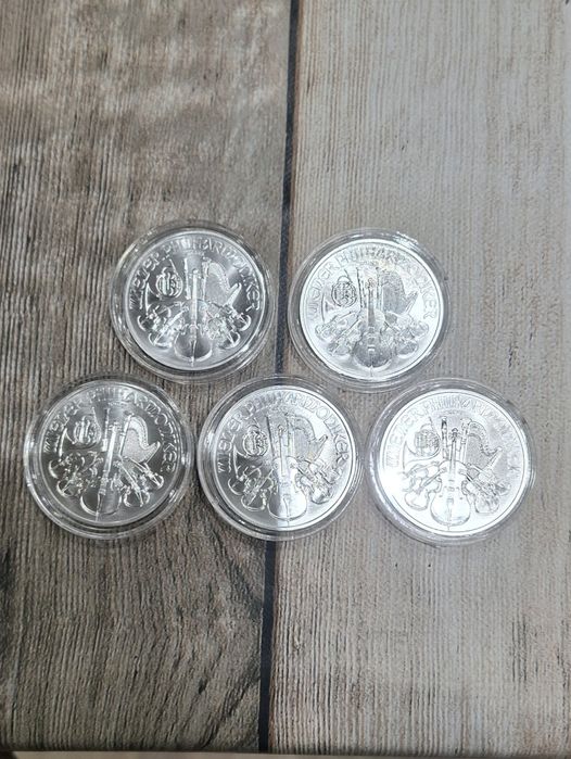 Сребърна монета 1 oz Виенска Филхармония