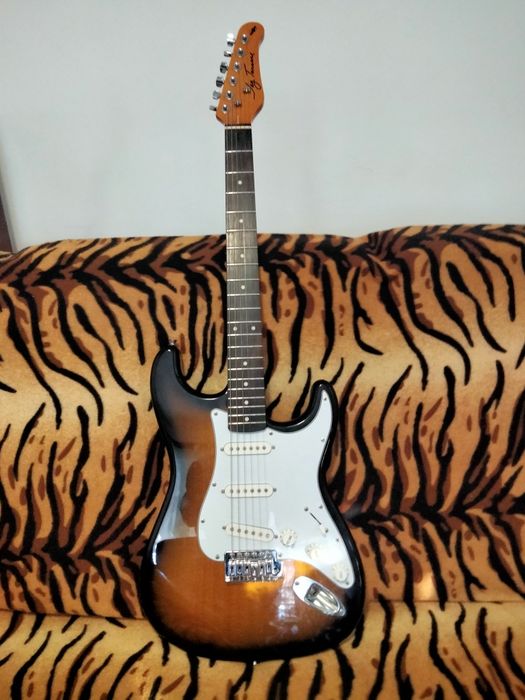 Електрическа китара Jay Turser екрана с медно фолио