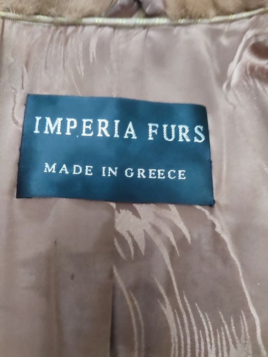 Шуба норковая рыжая