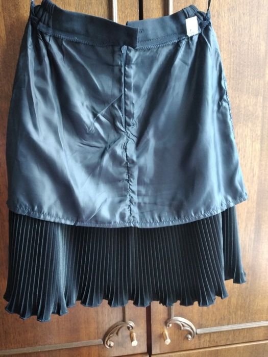 Юбка школьная синяя. 40 размер.