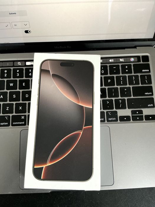 Apple IPhone 16 PRO Max  512 gb, liber retea, full box