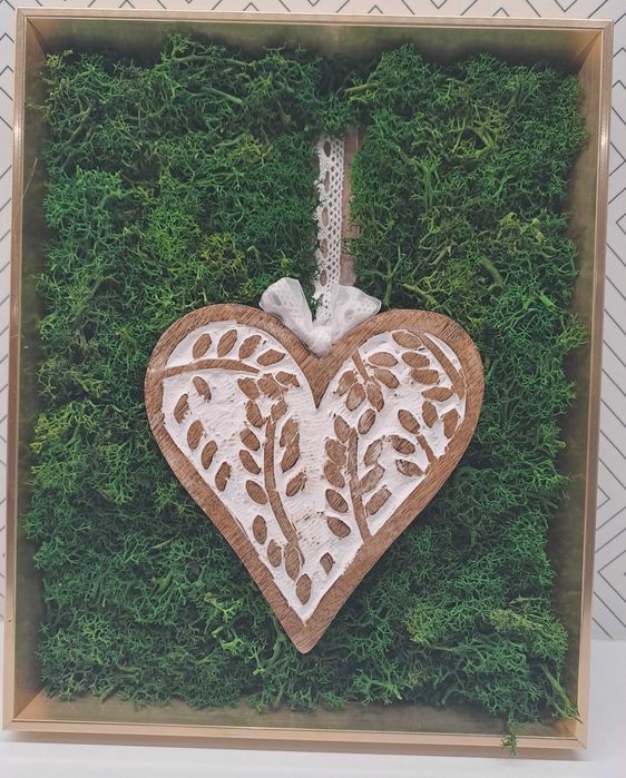 Рамки за подарък със скандинавки мъх