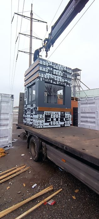 Охранная будка под ключ любой вид