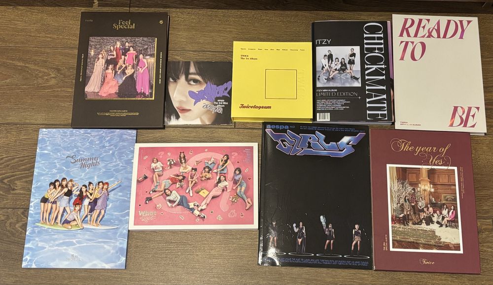 Diverse albume k pop