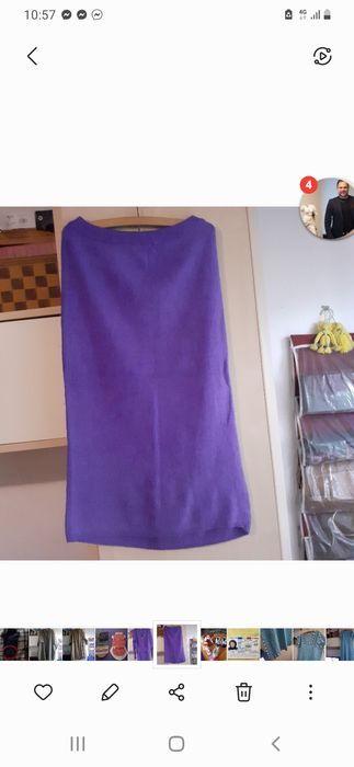 Capa tricotata mohair - pluovarej