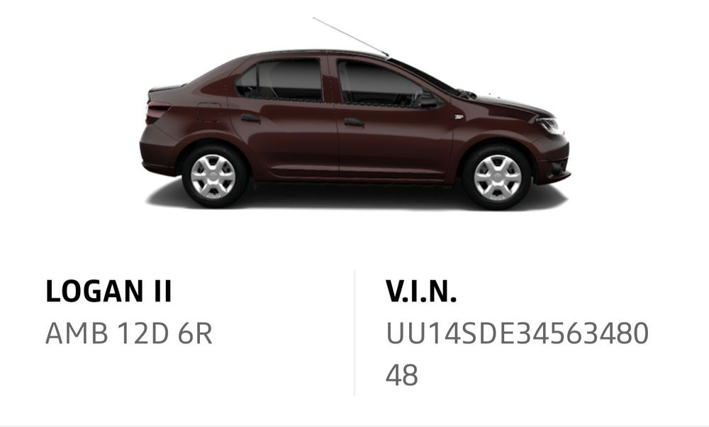 Dacia Logan Vand dacia logan 2 ambianta 1.2,16 v,73 cp,E6 benzina,interior carbon