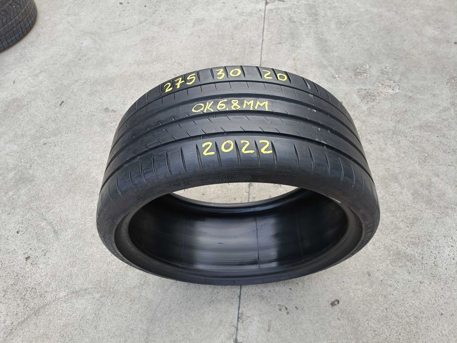 O anvelopa de vara 275 30 20 michelin pilot sport 4S profil 6,8 mm